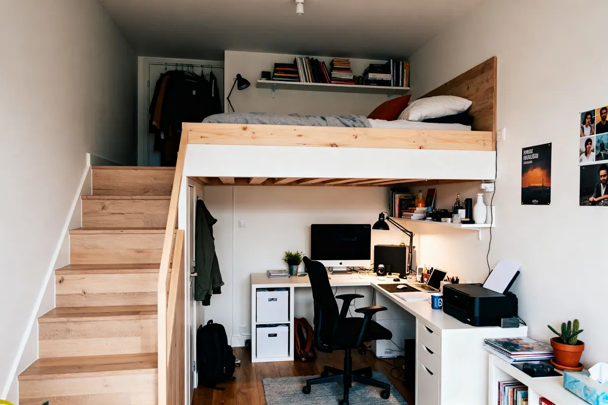 Mezzanine pour un petit espace : 6 idées pour gagner de place