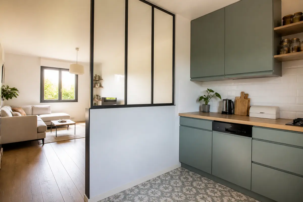 Séparer cuisine et salon : 10 idées pratiques pour votre espace