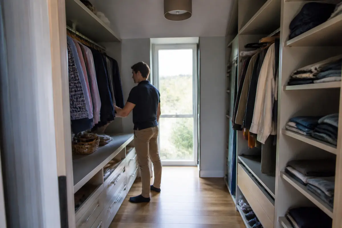 Taille dressing 2 personnes : Quelle dimension pour bien aménager ?